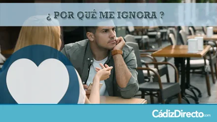 Hombre ignorando