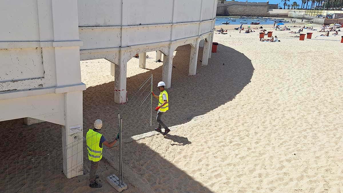 Los bajos del Balneario de la Caleta estarán cerrados todo el verano