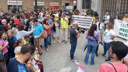 Cádiz se suma a la movilización nacional contra la turistificación desmedida. Nueva movilización