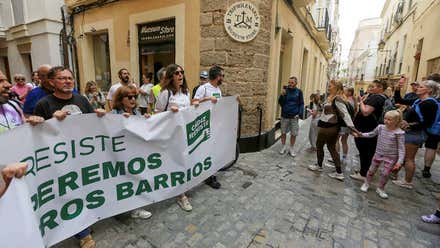 “Cádiz se defiende” de la turistificación
