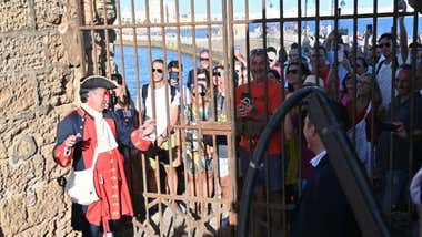 Así ha sido la reapertura del Castillo de San Sebastián de Cádiz