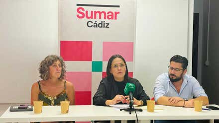 Sumar presenta una batería de medidas para la provincia de Cádiz en los Presupuestos Generales del Estado 2025
