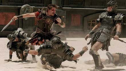 Imagen de la película "Gladiator II".