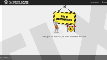 El Ayuntamiento de Cádiz reconoce fallos en la venta por internet de entradas del COAC y anuncia cambios en el sistema