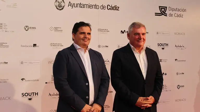 Rafael Contreras y Manuel Vizcaíno en el Festival South de 2023