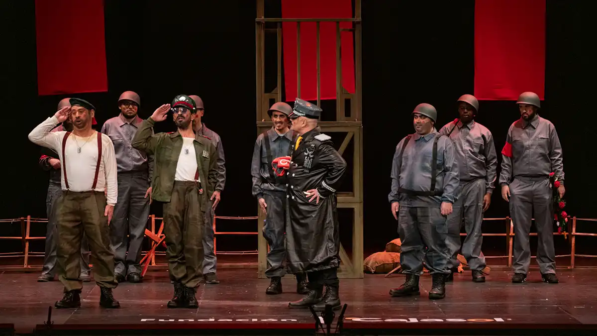 El cuarteto 'Inclusión o victoria' en el COAC 2025 en el Gran Teatro Falla