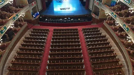 Interior patio de butacas del Gran Teatro Falla