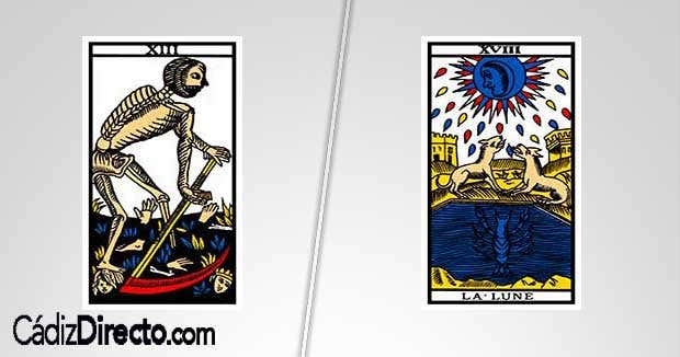 Carta de La Luna y la Muerte juntas