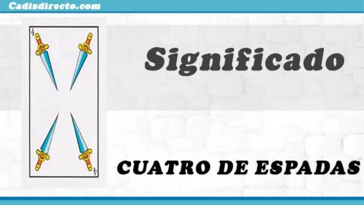 Cuatro de Espadas
