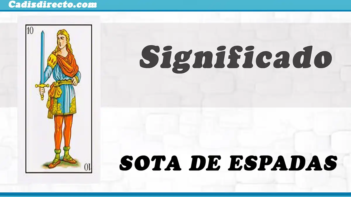 Sota de Espadas