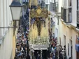 Horarios e itinerario del Viernes de Dolores en Cádiz 2025: Servitas abre las vísperas con un tiempo inestable