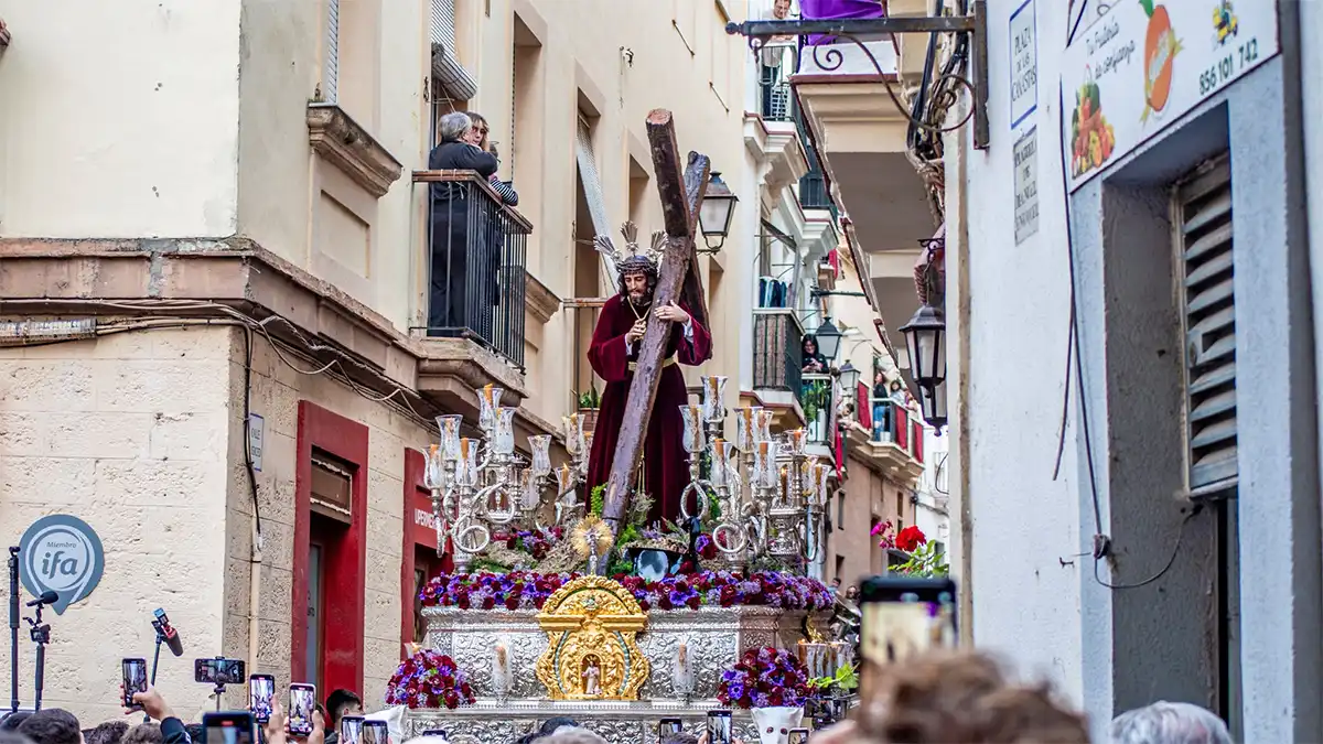 Sábado de Pasión de Cádiz 2026: horarios, recorridos y detalles de Obediencia y Humillación