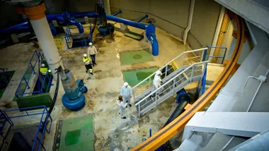 Imagen de uno de los niveles subterráneos de La Martona.