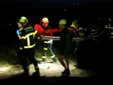 Rescate nocturno de un parapentista herido en El Bosque