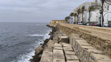 El desplome térmico en la provincia de Cádiz, en datos: 14 grados menos en 48 horas