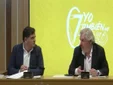 Vizcaíno hace de Kovacevic en la rueda de prensa del Cádiz CF