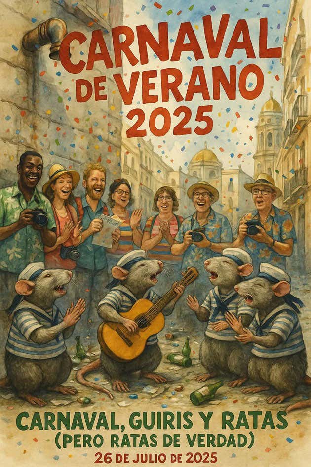 Ensayos, bares y poca promoción: así se prepara el Carnaval de Verano de Cádiz para este sábado