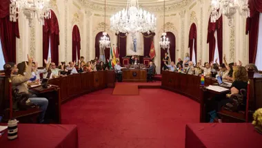 Pleno del Ayuntamiento de Cádiz