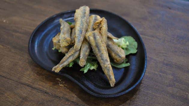 Boquerones fritos