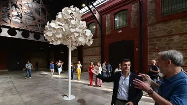 El espacio entre andenes también podrá acoger espectáculos culturales de pequeño formato.