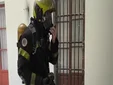 Tres viviendas afectadas por un incendio en la calle Sagasta de Cádiz