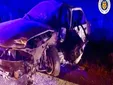 Accidente mortal en la CA-6104 de Arcos: un fallecido en la colisión entre un camión y un turismo