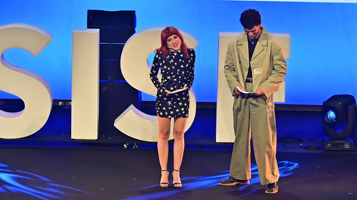 Angy en un momento de su participación en la gala.