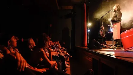 Momento de una actuación en el FIT de Cádiz.
