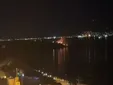 Impactante incendio en el Parque del Centenario de Algeciras: las llamas eran visibles desde Getares