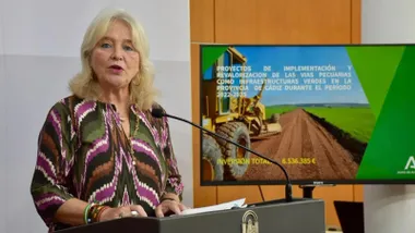 Mercedes Colombo, la delegada del Gobierno de la Junta de Andalucía.