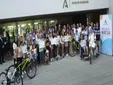 Un colegio de Cádiz sorprende con un proyecto de movilidad sostenible para la Junta de Andalucía