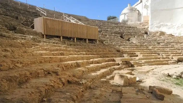Vista del Teatro Romano de Cádiz