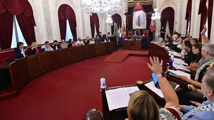 El pleno del Ayuntamiento de Cádiz debatió y votó varias propuestas, entre ellas la relativa al nuevo hospital regional y la inclusión de una partida en los presupuestos de 2026.