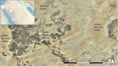 Descubren en Arabia el arte rupestre más antiguo con escenas de camellos de hace 12.000 años