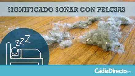 pelusas sobre una mesa