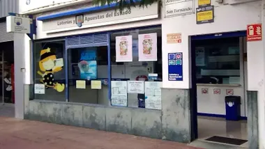 Administración de Loterías en C/San Fernando 85 de Rota.