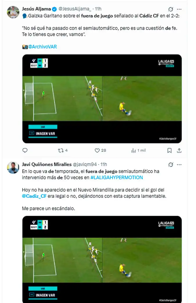 El gol anulado a Kovacevic enciende al cadismo: el fuera de juego semiautomático “no iba”, según el árbitro