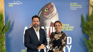 El delegado de la Zona Franca de Cádiz, Fran González, durante su participación en Conxemar, donde el Consorcio gaditano reforzó su proyección internacional.