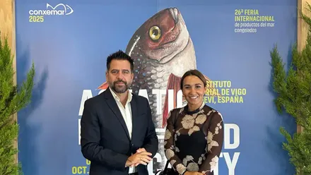 El delegado de la Zona Franca de Cádiz, Fran González, durante su participación en Conxemar, donde el Consorcio gaditano reforzó su proyección internacional.