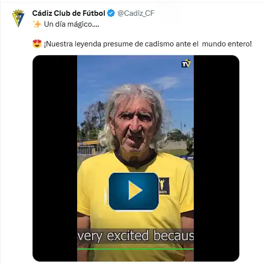 La otra cara del estreno del Cádiz CF en el Nasdaq: del inglés de un rejuvenecido Contreras a la euforia sobreactuada