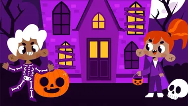 Extracto del cartel de Halloween en los Barrios