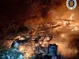 Incendio en Conil con dos quads calcinados y 400 metros cuadrados de pasto afectados