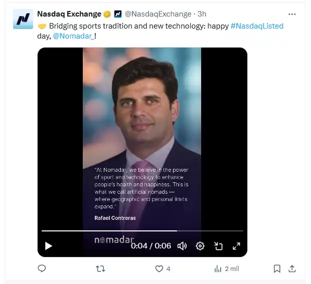 La otra cara del estreno del Cádiz CF en el Nasdaq: del inglés de un rejuvenecido Contreras a la euforia sobreactuada