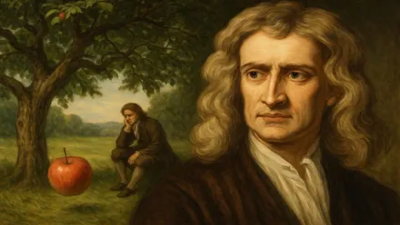 Isaac Newton, parece recordar cuando sentado a la sombra de una manzano observó la caída de una manzana.