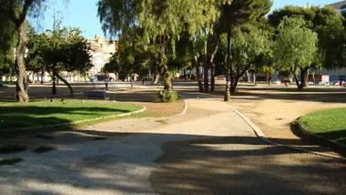 Arbolado del Parque Sacramento en San Fernando.