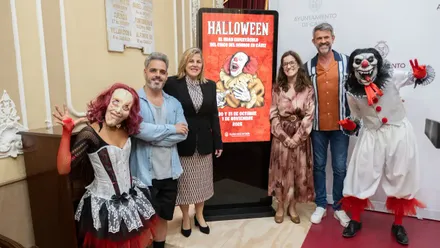 El Ayuntamiento ha presentado la programacion municipal para Halloween 2025 en Cádiz.