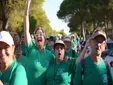 Casi 500 mayores de Chiclana celebran el Día Internacional de las Personas de Edad con una ruta de senderismo