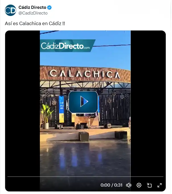 Calachica y el 'nuevo atardecer' de Cádiz: donde gastronomía, música y el arte se unen frente al mar