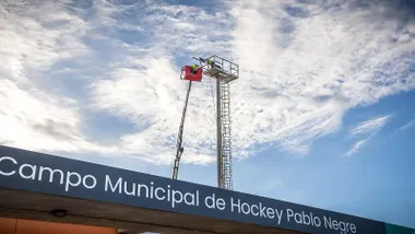 El Campo de Hockey Pablo Negre estrena nueva iluminación LED en San Fernando