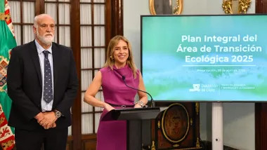 Momento de la presentación de las ayudas de financiación.